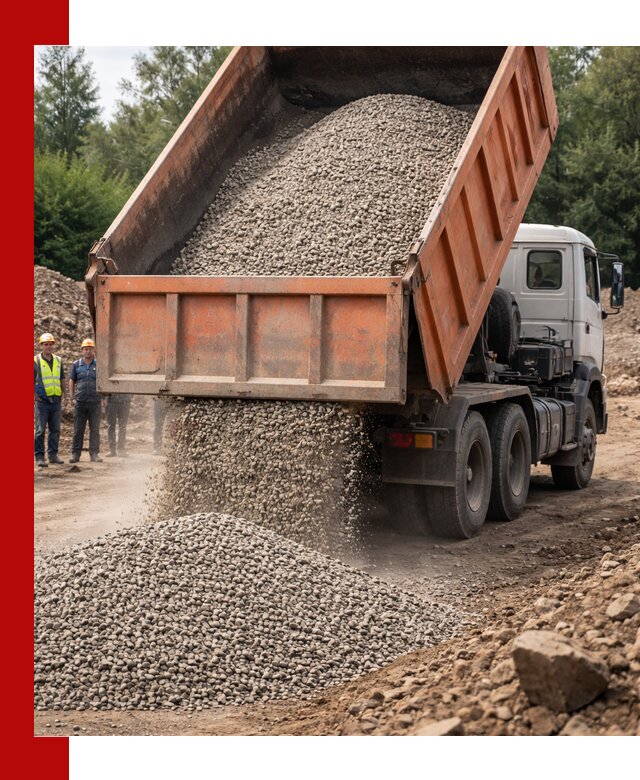 Доставка сыпучих материалов самосвалом в Лесне быстро и надежно