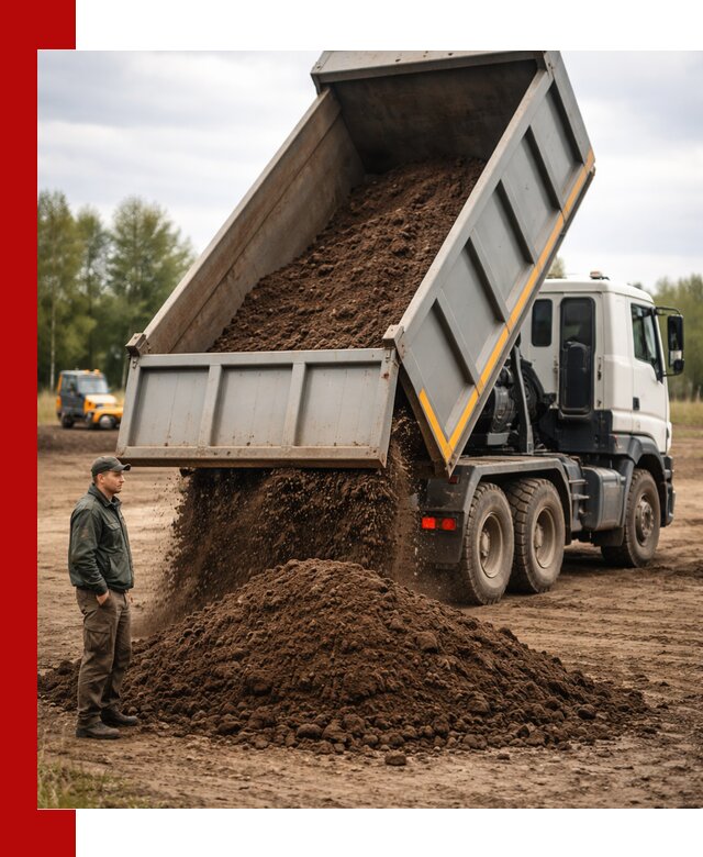 Аренда самосвала с водителем в Лесне для сыпучих грузов и навоза