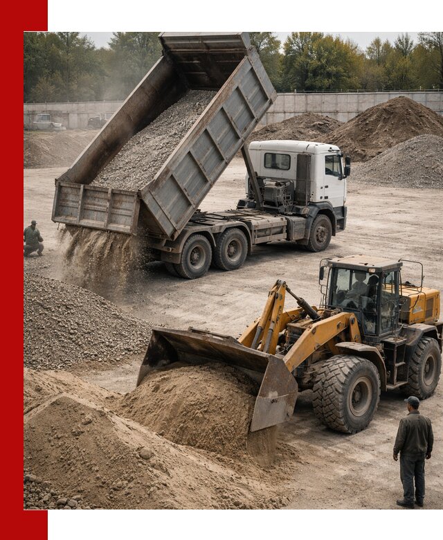 Перевозка сыпучих грузов самосвалами и бортовыми в Лесне