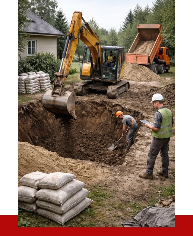 Рытье котлована в Лесне быстро от 4678 р. ПРОНЕРУДЛсн
