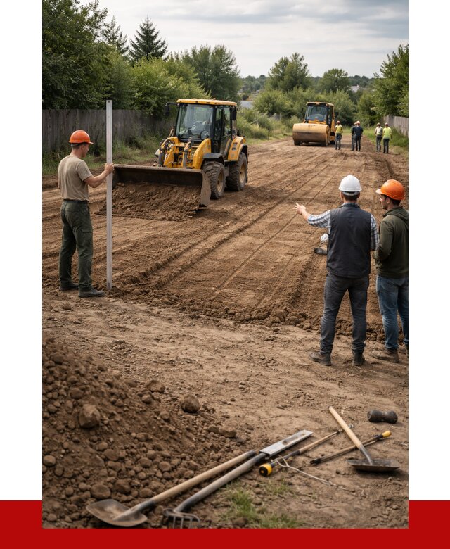 Планировка участка грунтом в Лесне от 4678 р ПРОНЕРУДЛсн
