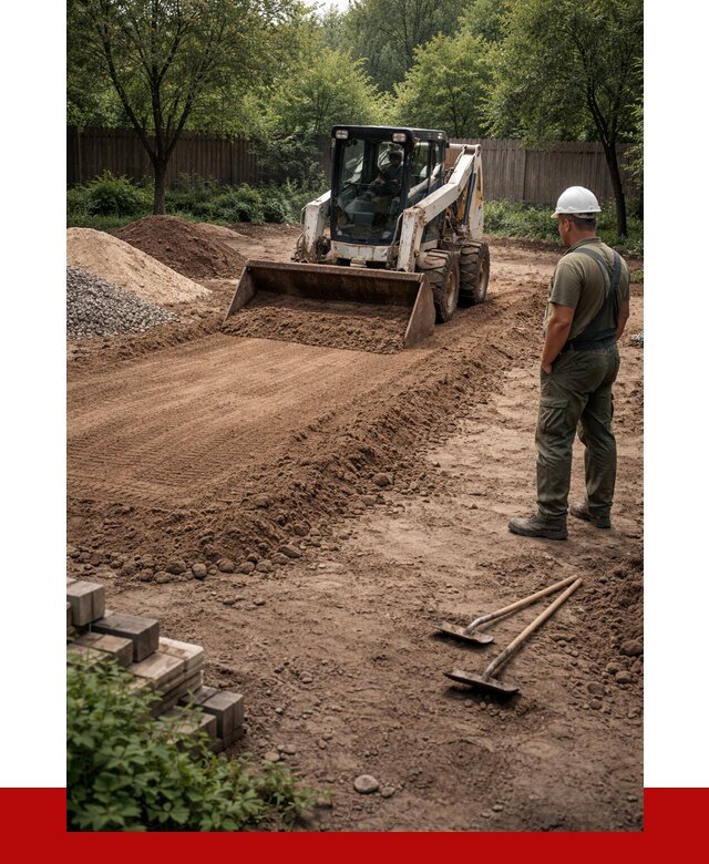 Выравнивание участка под ключ в Лесне от 3638 р. | ПРОНЕРУДЛсн