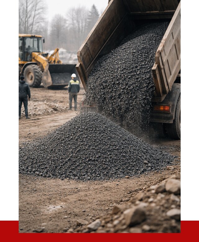 Асфальтовая крошка в Лесне с доставкой от 1871 р. | ПРОНЕРУДЛсн
